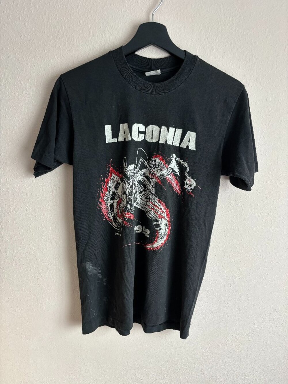 Vintage 1991 Grunge Motorcycle Week Ghost Rider T-Shirt
